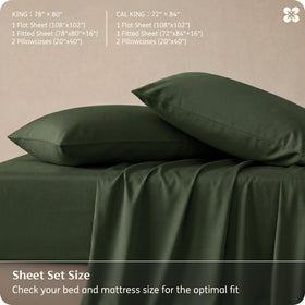 OEKO-TEX certified Bedsure bamboo fabric and labeling.