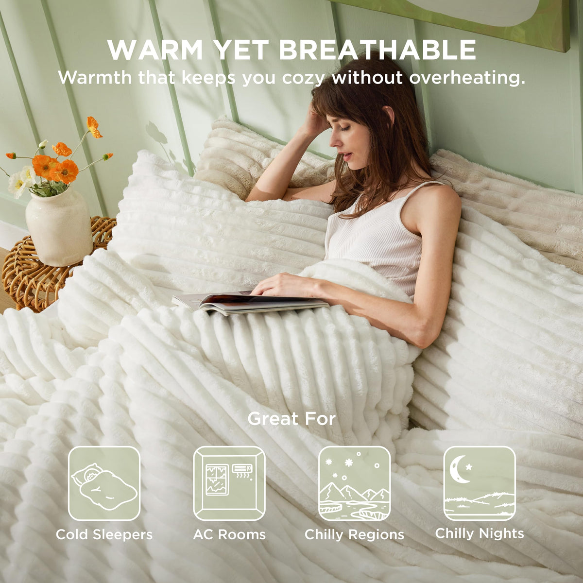 Bedsure OEKO-TEX certified badge emphasizes safe, reliable bedding materials.