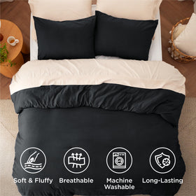 OEKO-TEX certification label on Bedsure comforter