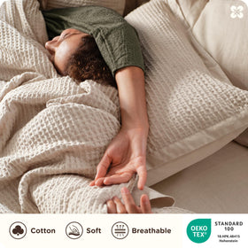 Bedsure OEKO TEX certified king duvet cover ensuring skin friendly sleep