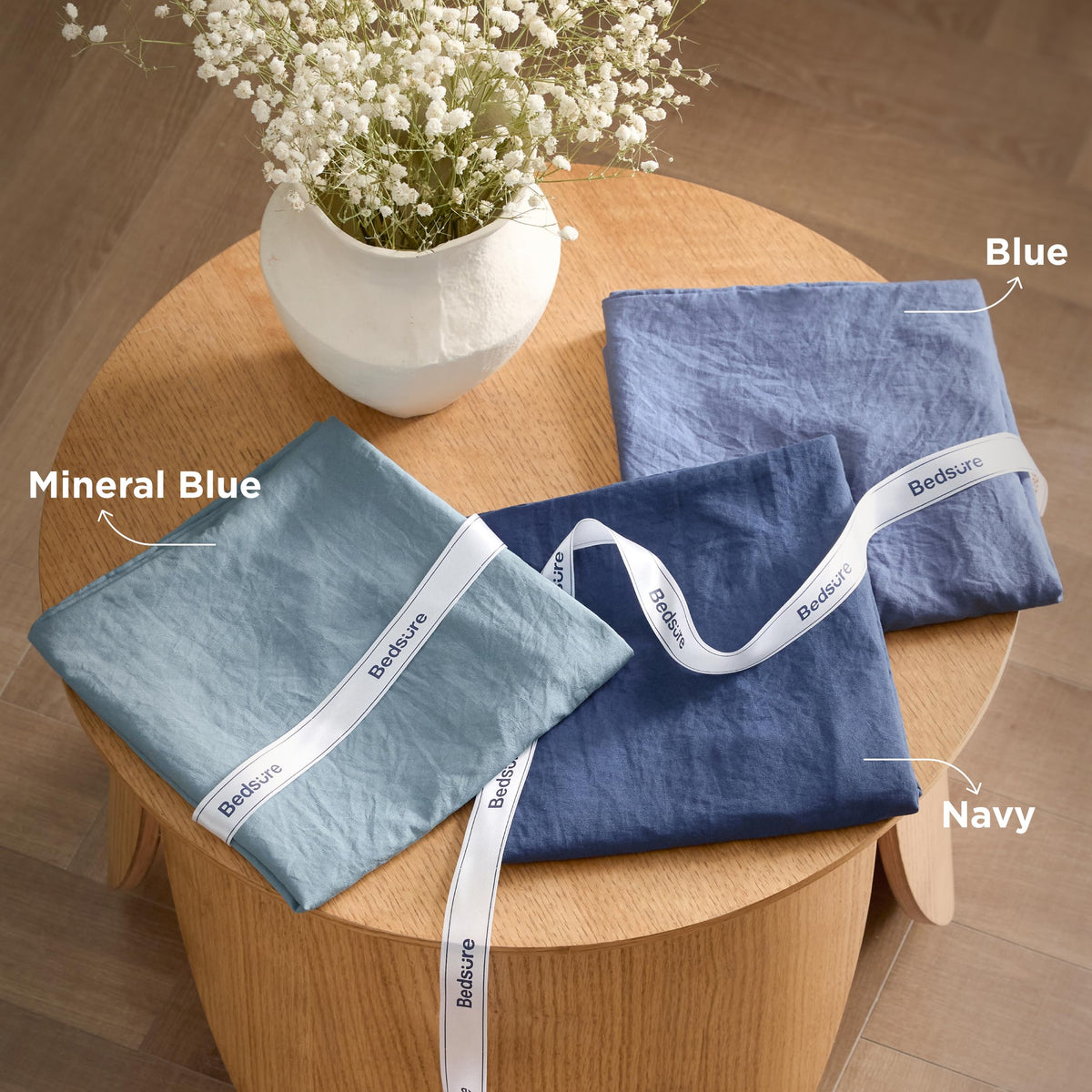 Bedsure OEKO-TEX certification label communicates safe, chemical-free comfort.