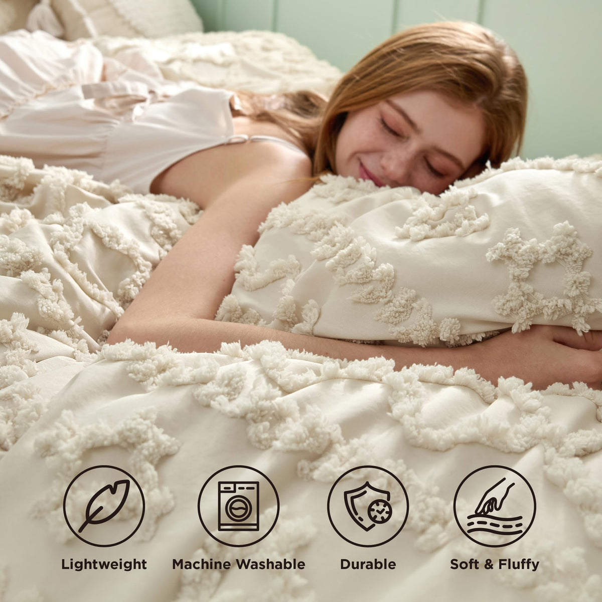 Bedsure OEKO-TEX certified fabric ensures durability and safety
