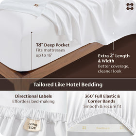 Bedsure OEKO-TEX certified label indicates safe, skin-friendly materials