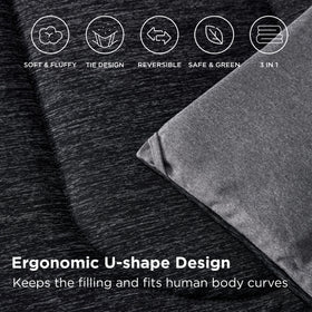 Bedsure label indicates OEKO-TEX certification for fabric safety.