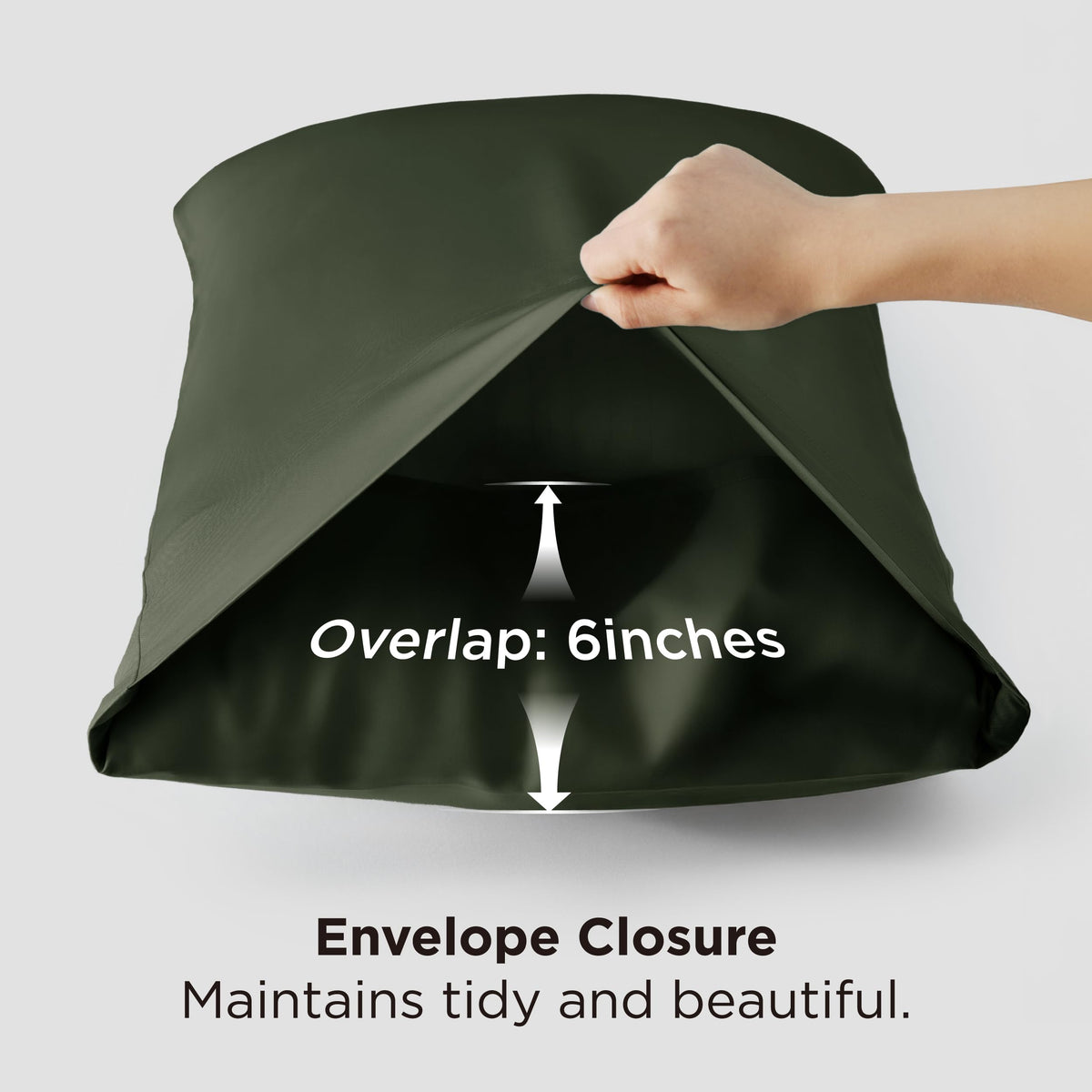 Bedsure OEKO-TEX certified pillowcase ensures safe fabric for restful nights