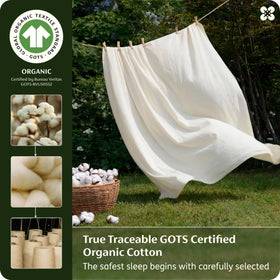 Bedsure king flat sheet showing generous size and hotel-grade comfort.