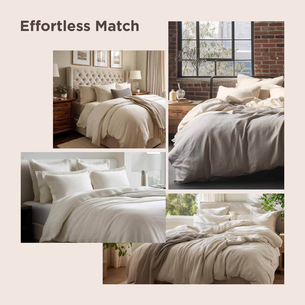 Bedsure packaging shows duvet cover and pillow shams ready to use