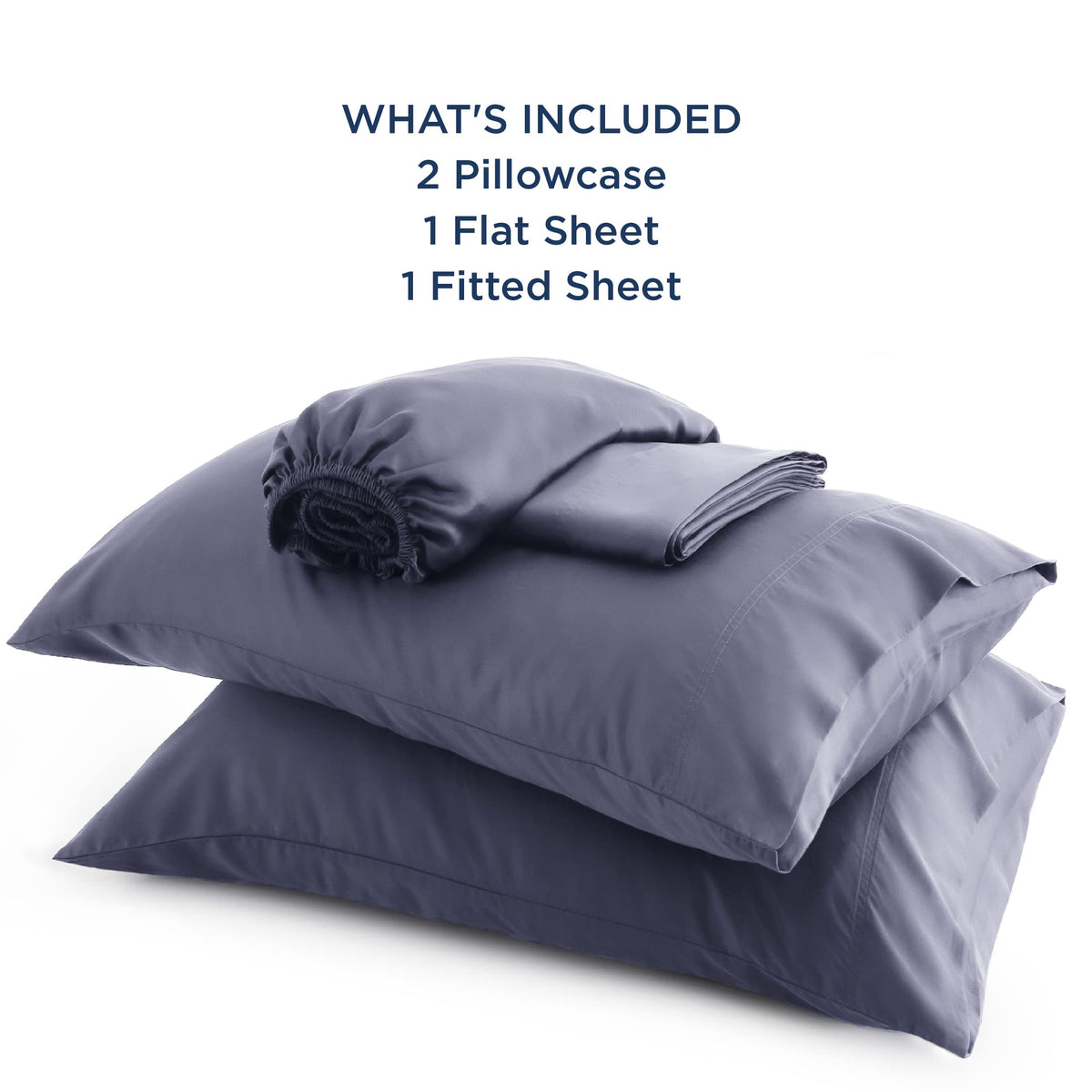 Bedsure packaging highlights bamboo rayon and OEKO-TEX certification.