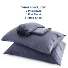 Bedsure packaging highlights bamboo rayon and OEKO-TEX certification.