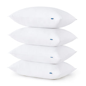 Bedsure king 4-pack pillow close-up shows plush cloud-soft comfort.
