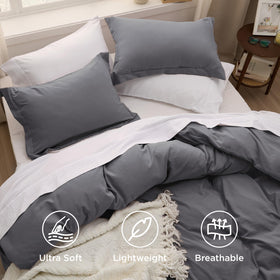 Bedsure pillow shams 20x26 for coordinated bed styling