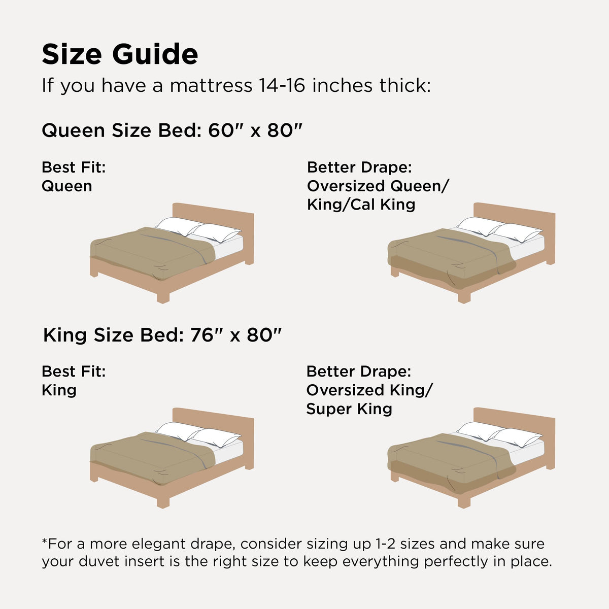 Bedsure two pillow shams with flange shown.