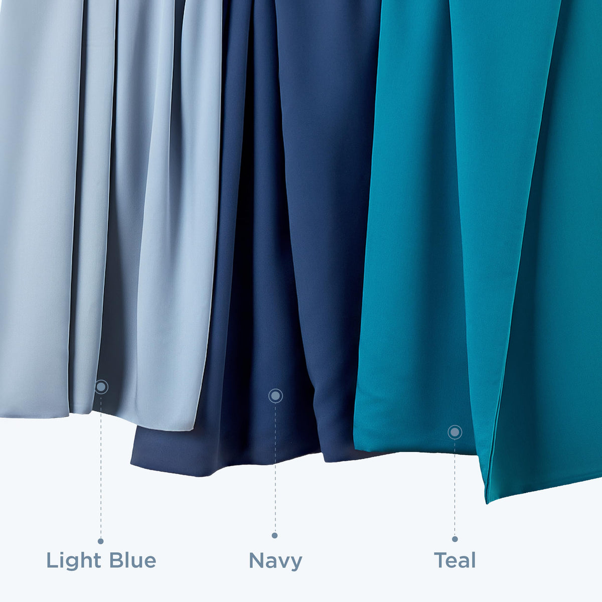 Bedsure machine-washable navy pillowcase for easy refresh