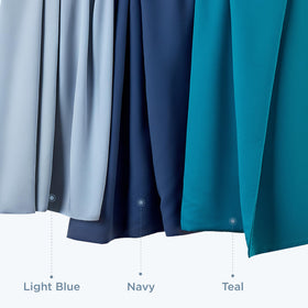 Bedsure machine-washable navy pillowcase for easy refresh