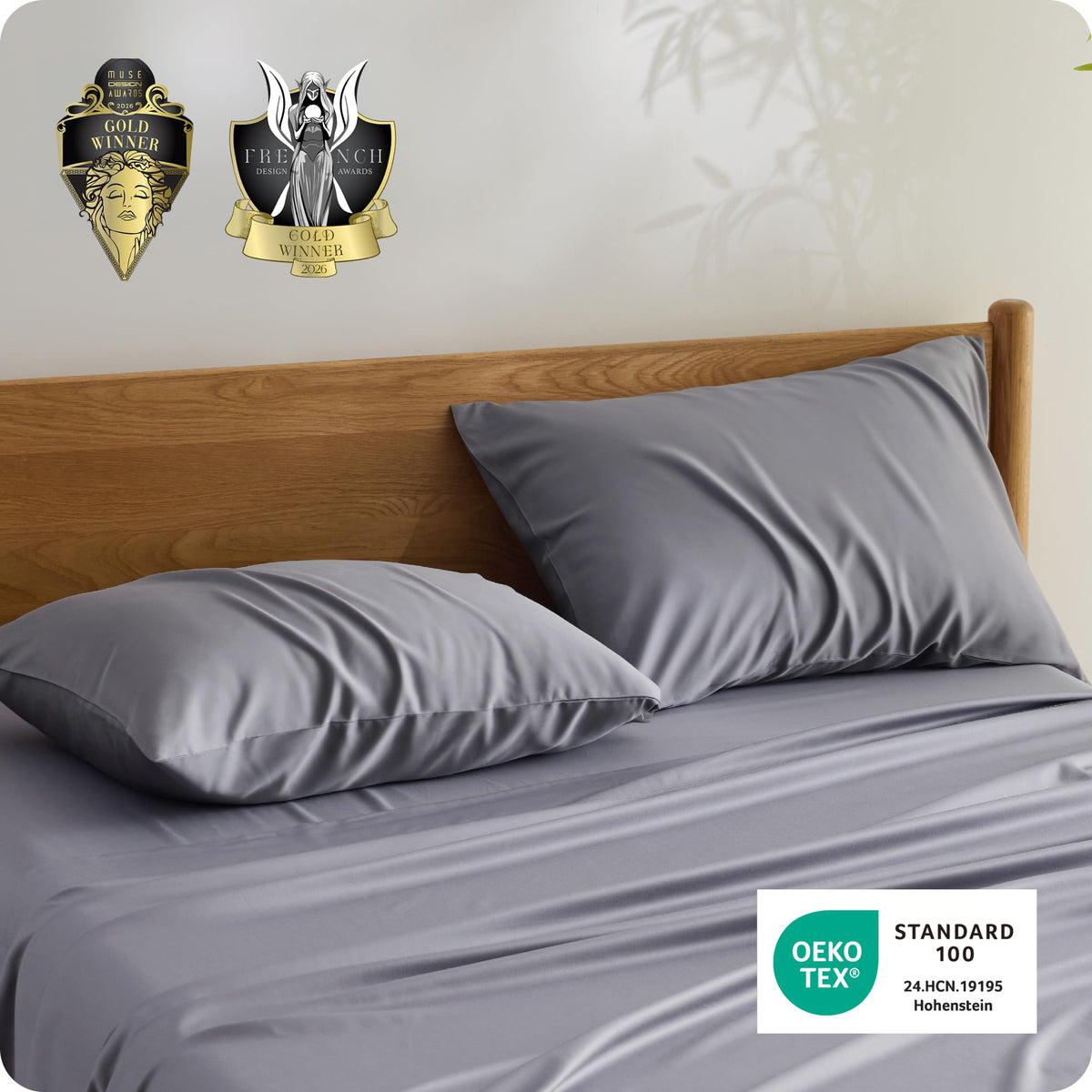 Bedsure pillowcase with zipper closure keeps pillow secure inside