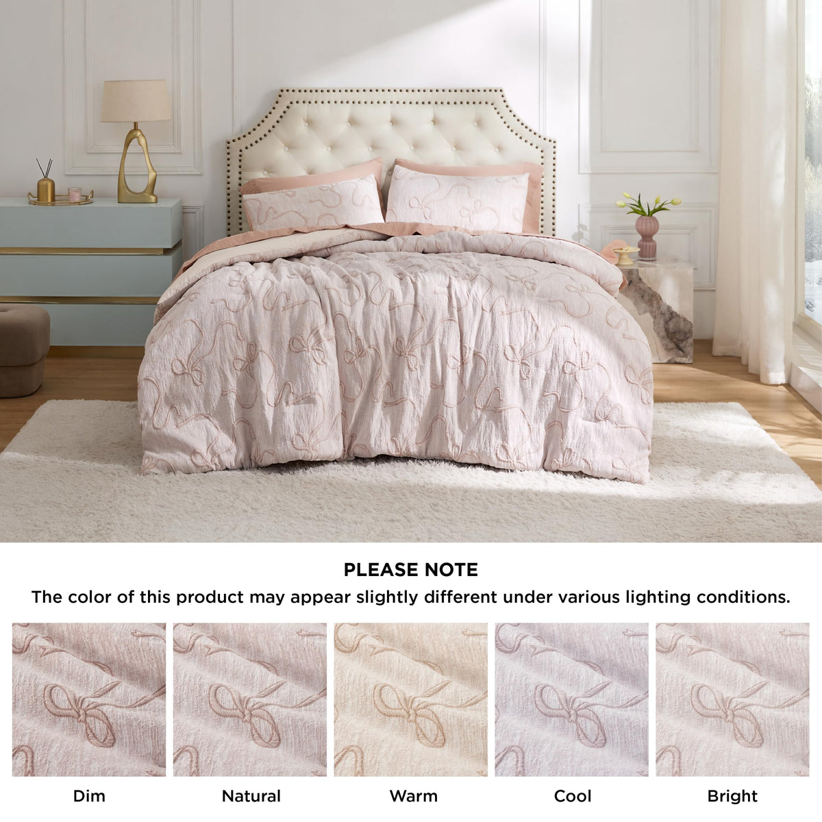 Bedsure pink room decor inspiration for a cozy, stylish space