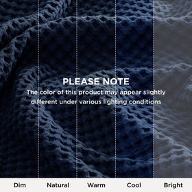 Bedsure pre-shrunk colorfast blanket maintains size and color.