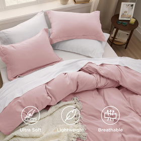Bedsure prewashed cotton-like polyester finish stays smooth and cozy.