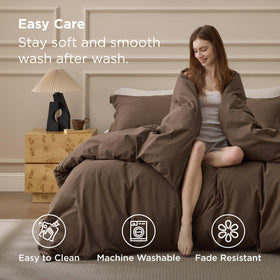 Bedsure prewashed hand feel enhances everyday softness and easy layering.