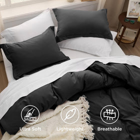 Bedsure prewashed soft bedding enhances plush feel without crinkles