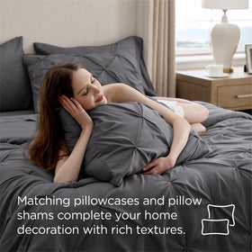 Bedsure packaging showing all seven pieces for easy gifting or move-in