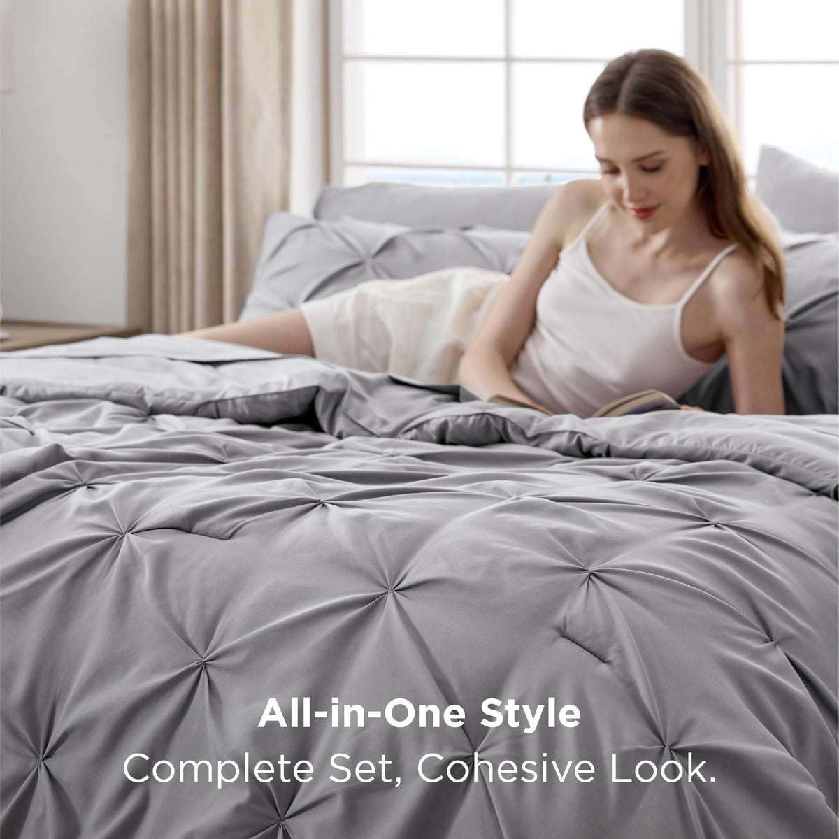 Bedsure gift packaging highlights a ready-to-gift bedroom upgrade.