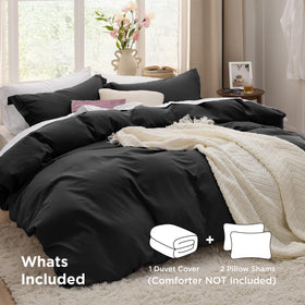 Bedsure queen pillow shams 20x26 for neat presentation and comfort