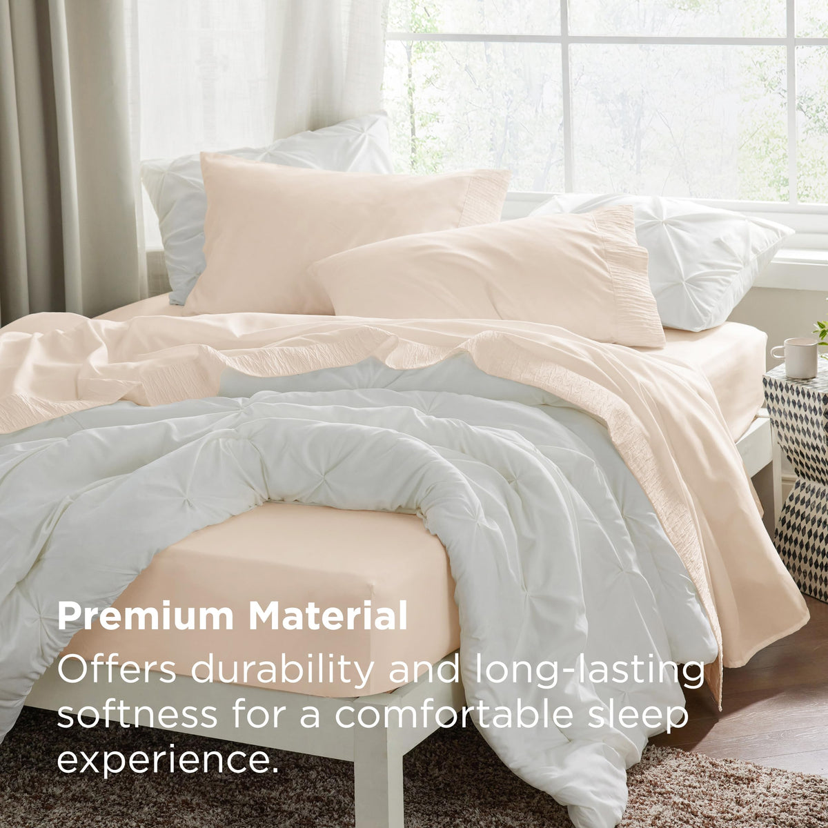 Bedsure queen sheet set breathable cooling fabric great for hot sleepers