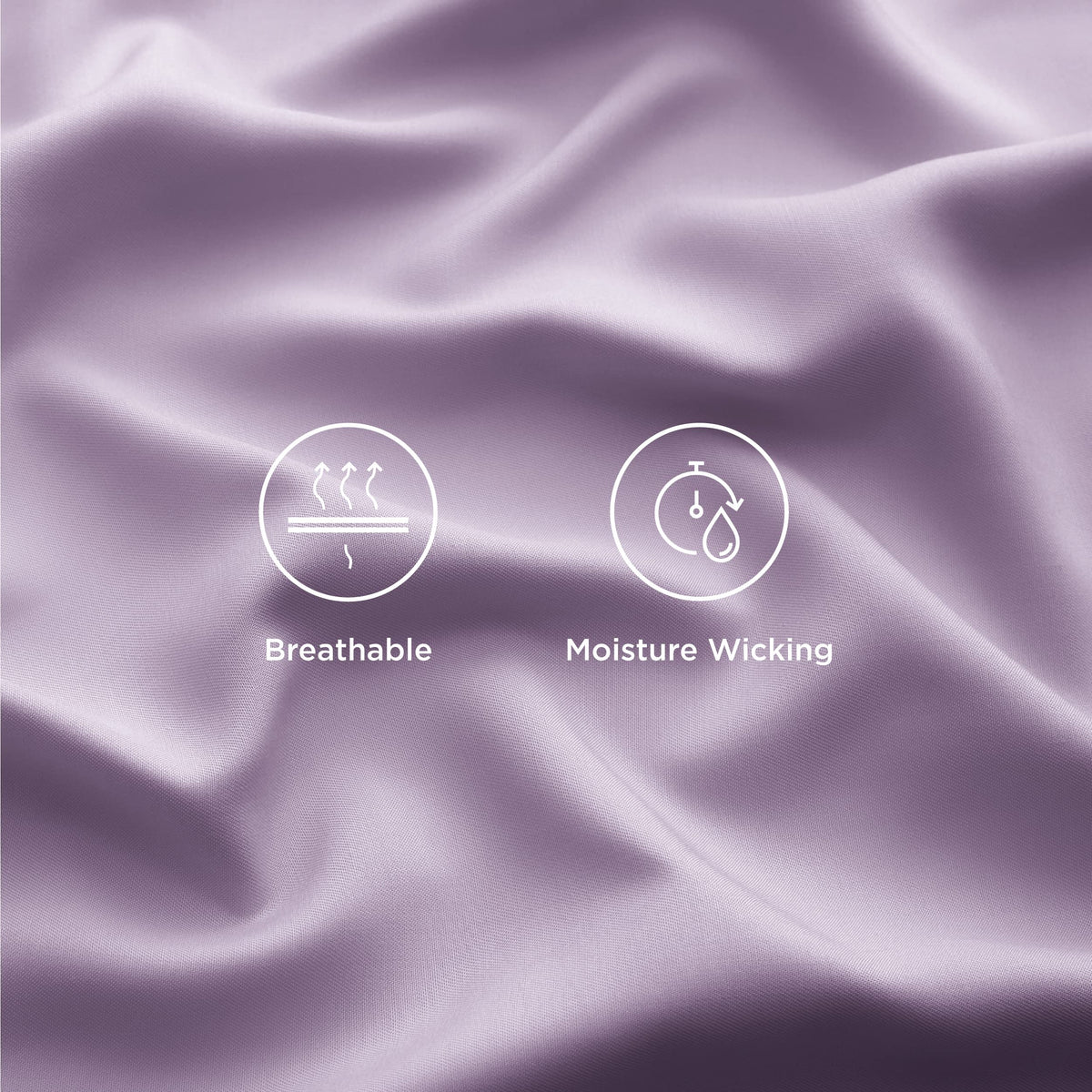 Bedsure queen sheet set fabric closeup shows bamboo rayon softness and moisture-wicking