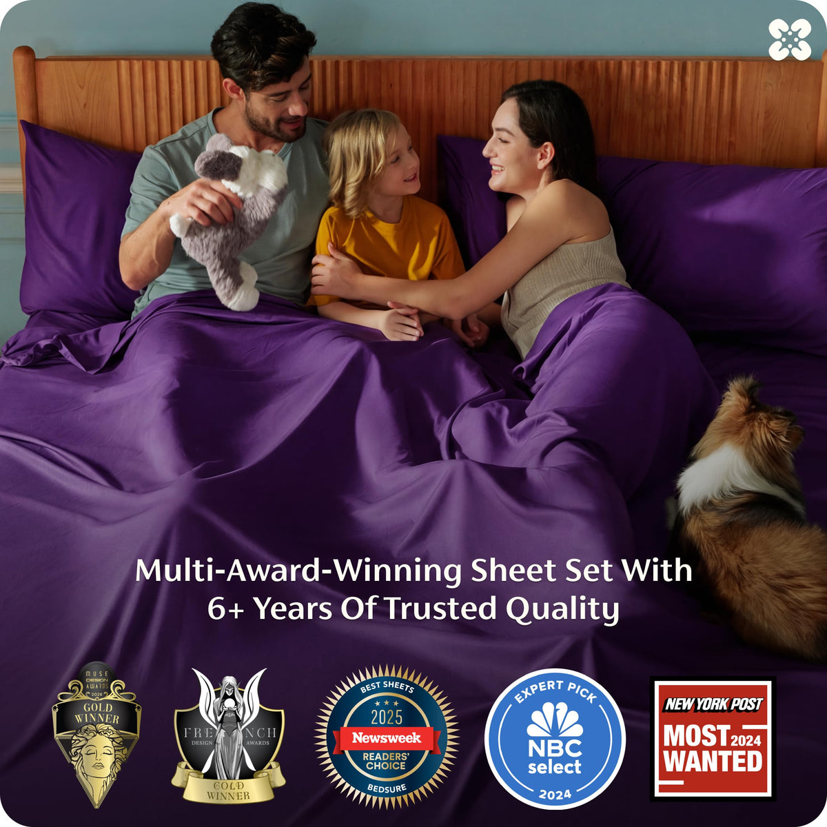 Bedsure pillowcases 20x30 with envelope closure protect pillows during sleep.