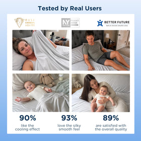 Bedsure queen-size sheet set in light grey for modern decor.
