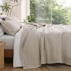 Bedsure quilt sham pair 20x26 highlights coordinated pillows with easy-care design.