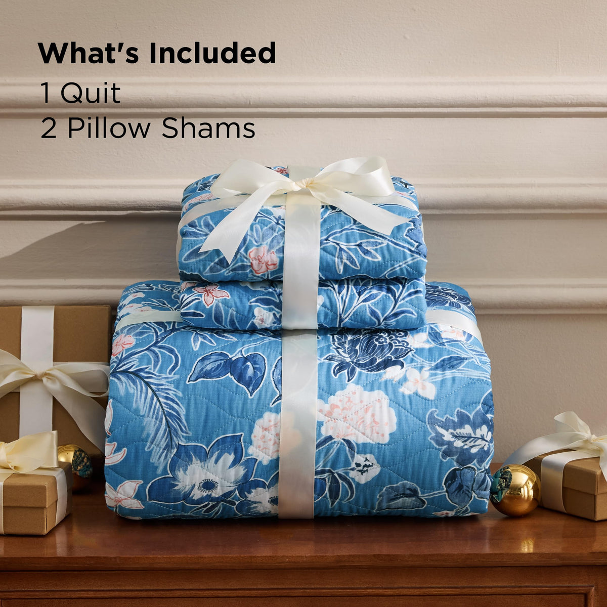 Bedsure quilted coverlet design with breathable warmth and structure