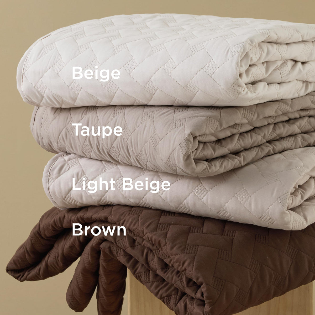 Bedsure soft brushed fabric feel adds gentle touch and quiet sleep