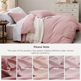 Bedsure relaxed texture adds contemporary style to any bedroom.
