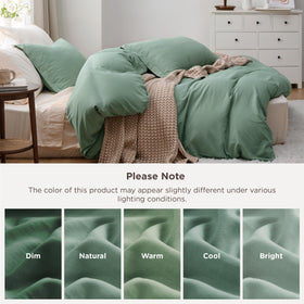 Bedsure sage green bedroom decor adding calm and versatility