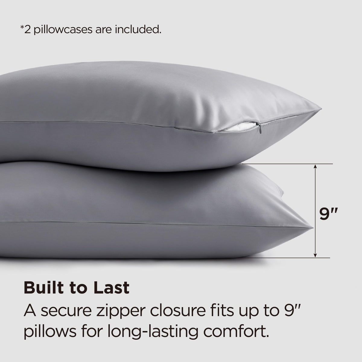 Bedsure silky-like pillowcase with breathable weave enhances hair and skin comfort