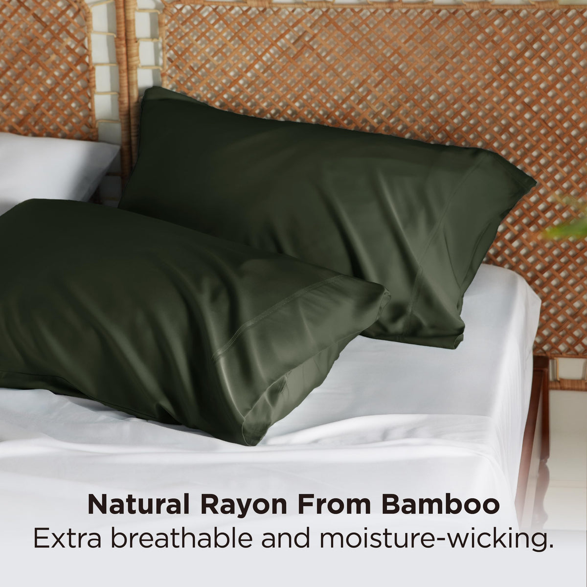 Bedsure silky-soft twill pillowcase reduces hair tugging and skin irritation