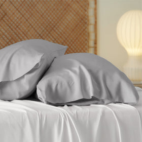 Bedsure silky-soft sleep experience shown by closeup of fabric
