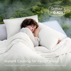 Bedsure SleepEase CASTOR fill with micro pores for airy loft and moisture management