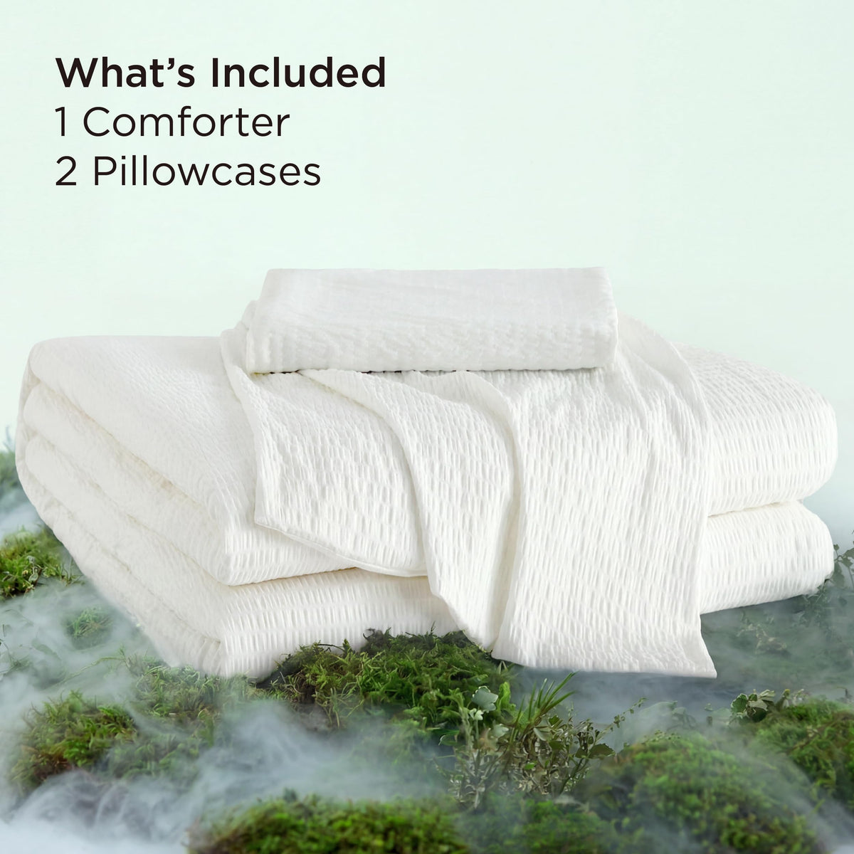 Bedsure SleepEase in-bed setup demonstrates dry, comfortable sleep through warm nights
