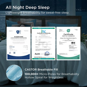 Bedsure SleepEase odor-control tech keeps bedding fresher after long use
