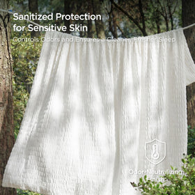 Bedsure SleepEase white seersucker set elevates a light summer bedroom aesthetic