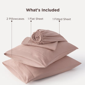 Bedsure brushed fabric close-up shows softness and durability.