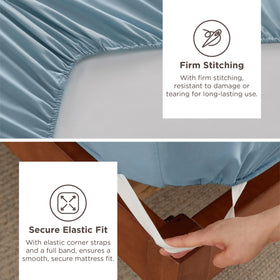 Bedsure soft brushed fabric feels gentle and durable against the skin.