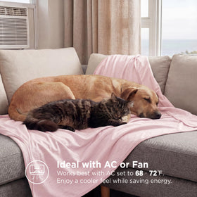 Bedsure soft-knit surface close-up emphasizes smooth, gentle touch.