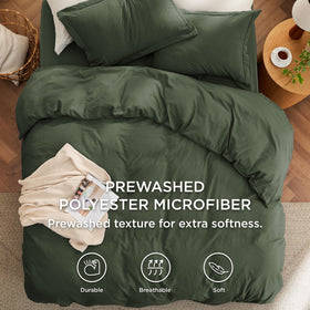 Bedsure soft polyester microfiber close-up shows plush handfeel.