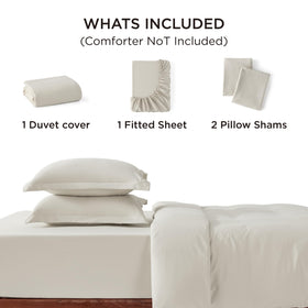 Bedsure microfiber fabric feels soft and cotton-like against skin.
