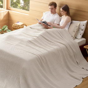 Bedsure soft-touch cotton evokes gentle skin comfort