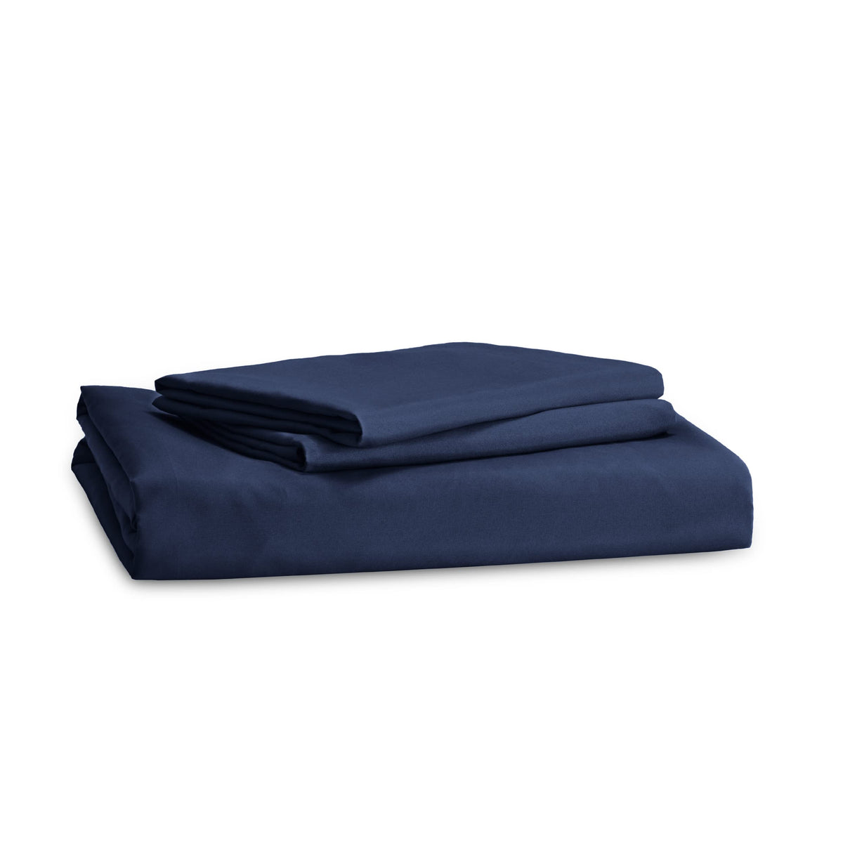 Bedsure solid navy duvet look complements modern and classic rooms.